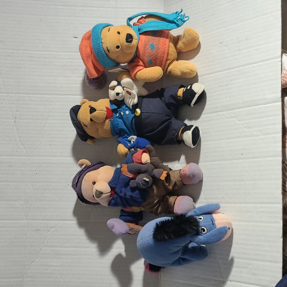 Disney Winnie the Pooh and Friends Stuffed Animals - Multicolor
